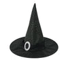 GP13189 – Hexen Zauber Kopfbedeckung Halloween – Farbe: Schwarz