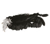 GP13200 – Roaring 20s Stirnband Feder Karneval – Farbe: Schwarz