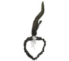 GP13200 – Roaring 20s Stirnband Feder Karneval – Farbe: Schwarz