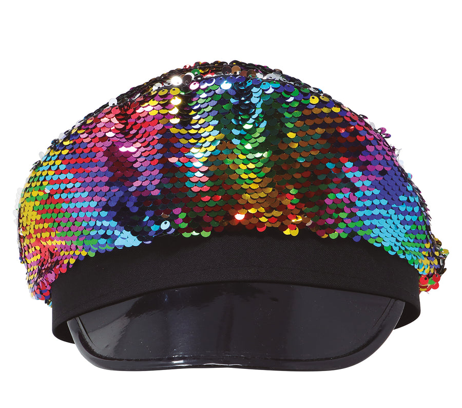 GP13248 – Polizei Karneval Hut Regenbogen – Farbe: Mehrfarbig, Ansicht 2
