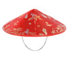 GP13254 – Asien Stil Roter Kegelhut – Farbe: Rot