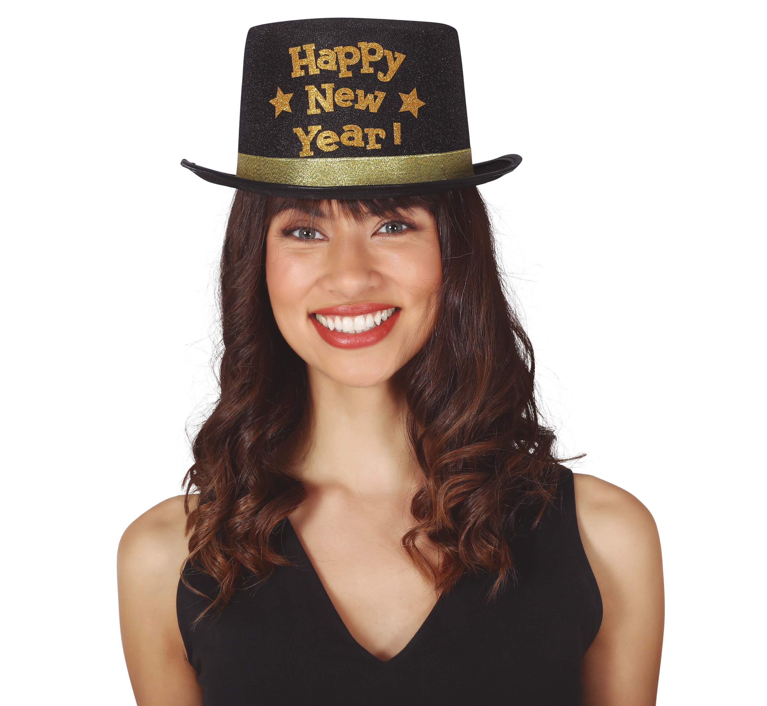 GP13261 – Silvesterhut Frohes Neues Jahr Magic – Farbe: Schwarz