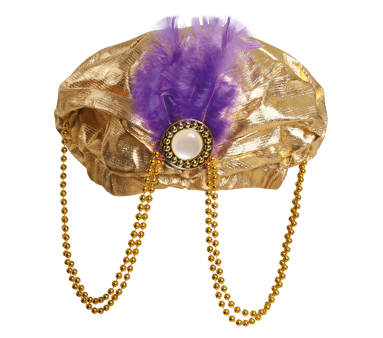 GP13262 – Wüstenprinz Goldener Sheik Turban – Farbe: Gold