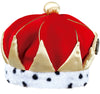 GP13265 – Königliche Krone Mittelalter Luxus – Farbe: Rot
