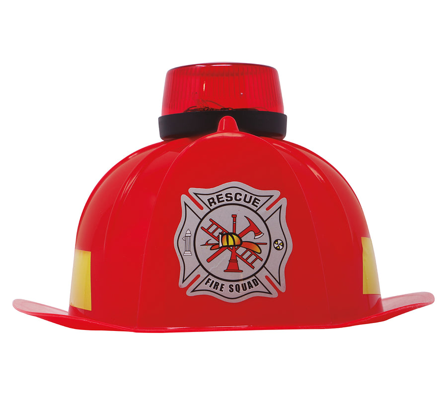 GP13272 – Feuerwehr Karneval Partyhelm Fasching – Farbe: Rot, Ansicht 2