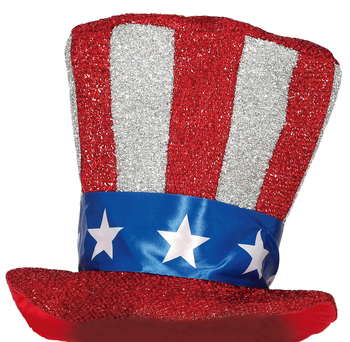 GP13285 – Amerika Patriotenhut Karnevalskostüm – Farbe: Rot