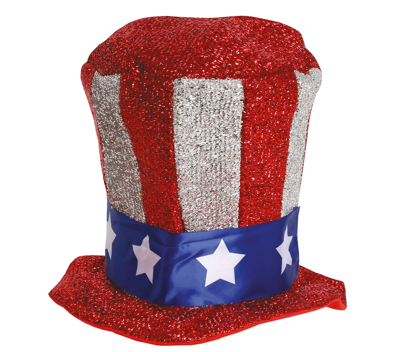 GP13285 – Amerika Patriotenhut Karnevalskostüm – Farbe: Rot