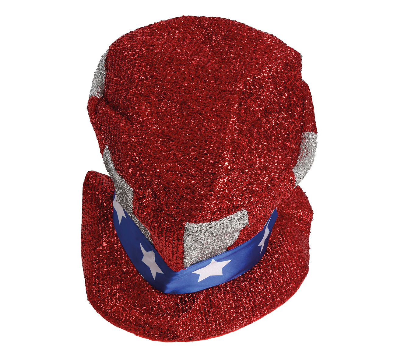 GP13285 – Amerika Patriotenhut Karnevalskostüm – Farbe: Rot