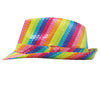 GP13294 – Regenbogen Partyhut 20s Karneval – Farbe: Mehrfarbig