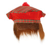 GP13312 – Weltkulturen Schottenmütze Karneval – Farbe: Rot