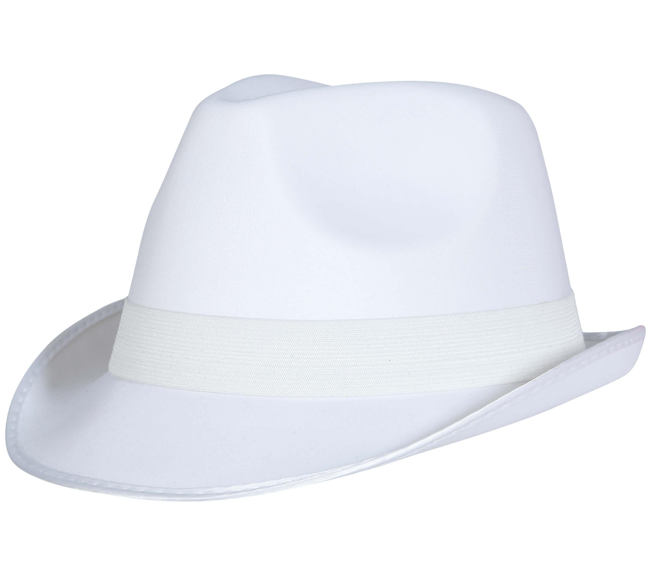 GP13315 – Gangster Retro Hut Weißer 20er Jahre – Farbe: Weiß