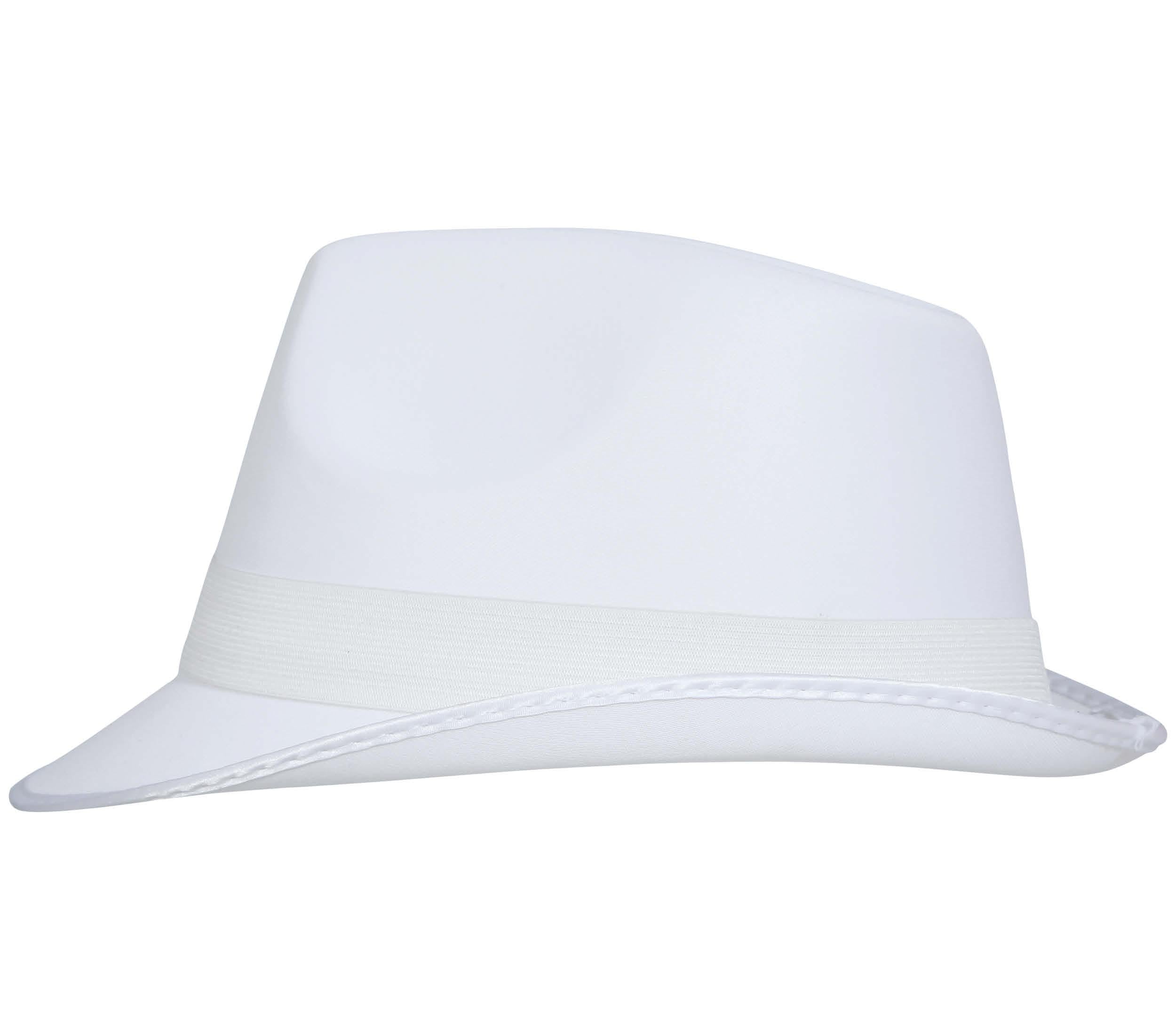 GP13315 – Gangster Retro Hut Weißer 20er Jahre – Farbe: Weiß