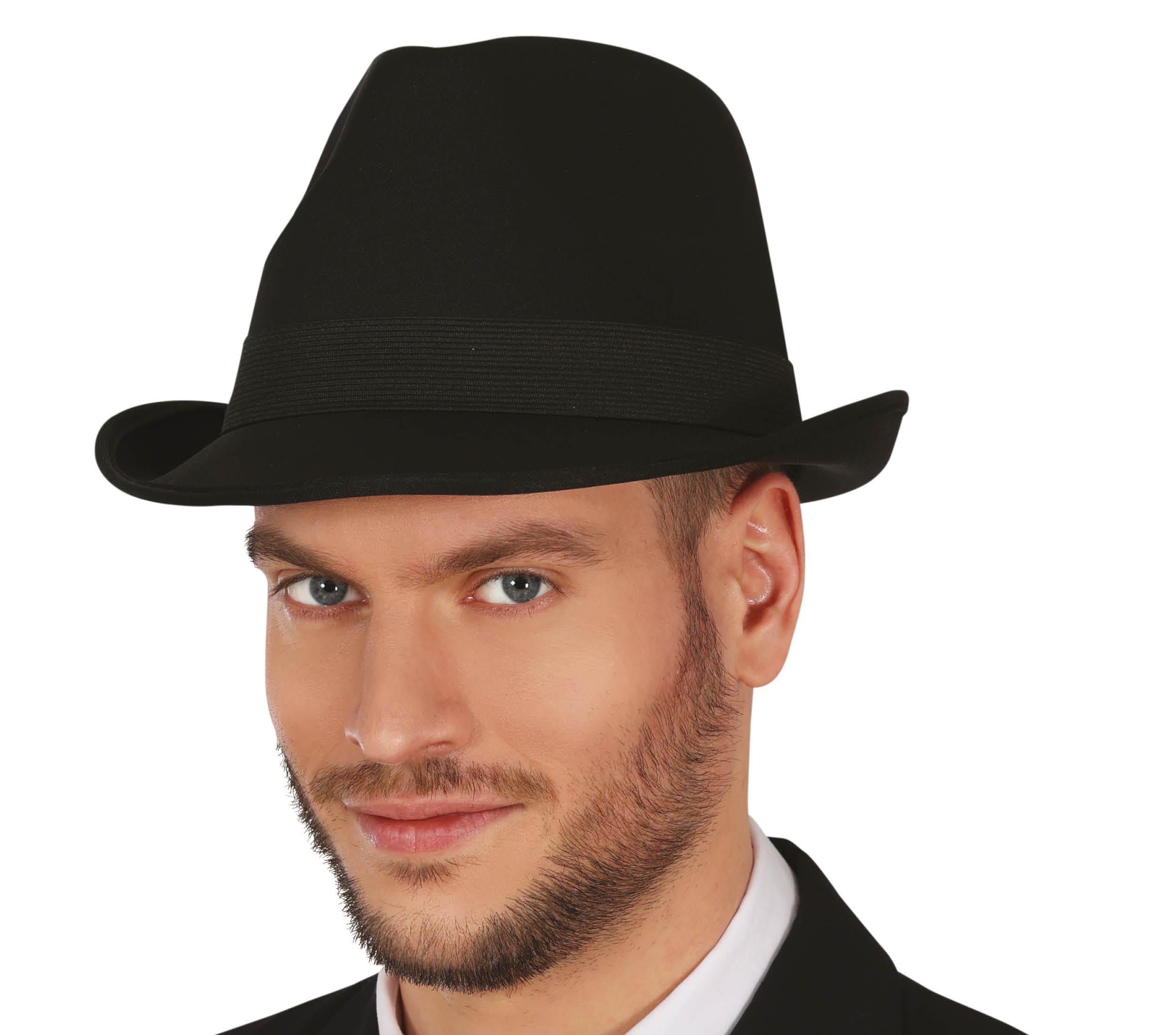 GP13315 – Gangster Retro Hut Weißer 20er Jahre – Farbe: Schwarz