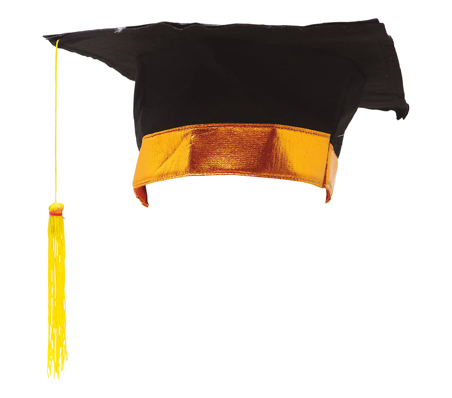 GP13318 – Absolventen Hut Feierlicher Look – Farbe: Schwarz, Ansicht 2