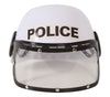 GP13320 – Polizei Kostüm Helm Weiß Karneval – Farbe: Weiß