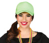 GP13326 – Karneval 80er Party Neongrüne Kappe – Farbe: Grün