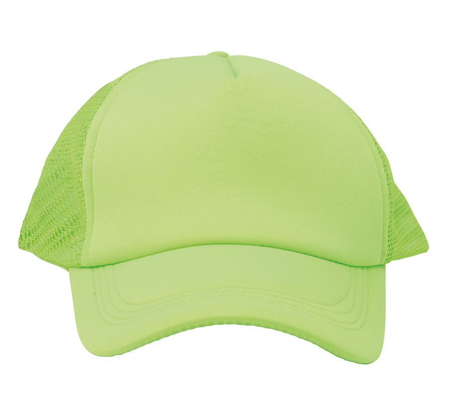 GP13326 – Karneval 80er Party Neongrüne Kappe – Farbe: Grün, Ansicht 2