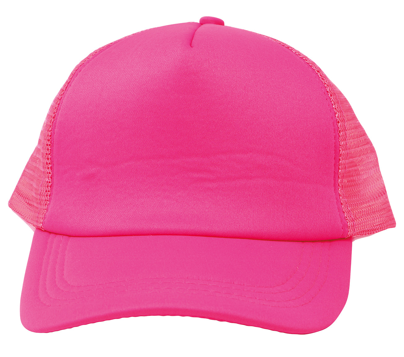GP13326 – Karneval 80er Party Neongrüne Kappe – Farbe: Pink