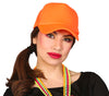 GP13326 – Karneval 80er Party Neongrüne Kappe – Farbe: Orange