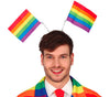 GP13331 – Regenbogen Festival Haarreif Karneval – Farbe: Mehrfarbig