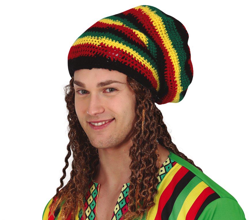 GP13339 – Rastafarian Festival Hut Farbenfrohes – Farbe: Mehrfarbig, Ansicht 2