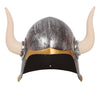 GP13364 – Wikinger Helm Mit Hörnern Karneval – Farbe: Silber