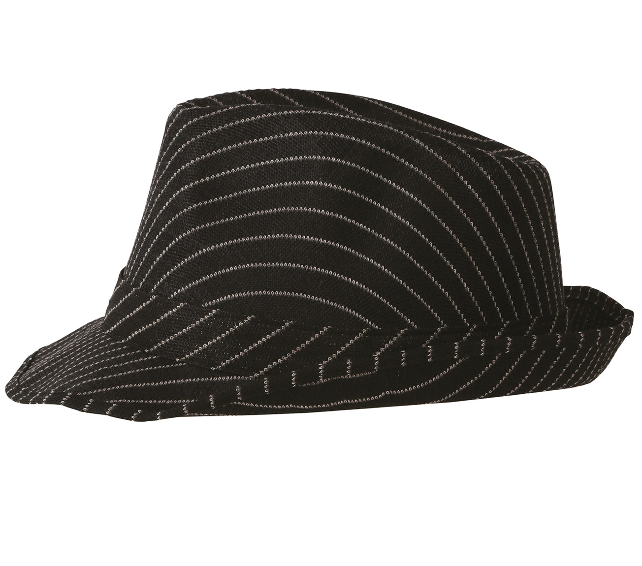 GP13367 – 20s Gangster Retro Kostüm Hut – Farbe: Schwarz