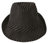 GP13367 – 20s Gangster Retro Kostüm Hut – Farbe: Schwarz