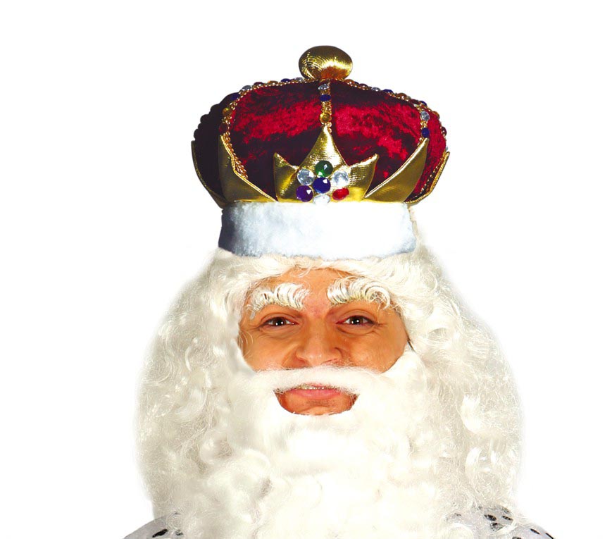GP13382 – Weihnachtskrone Königlicher Flair – Farbe: Rot