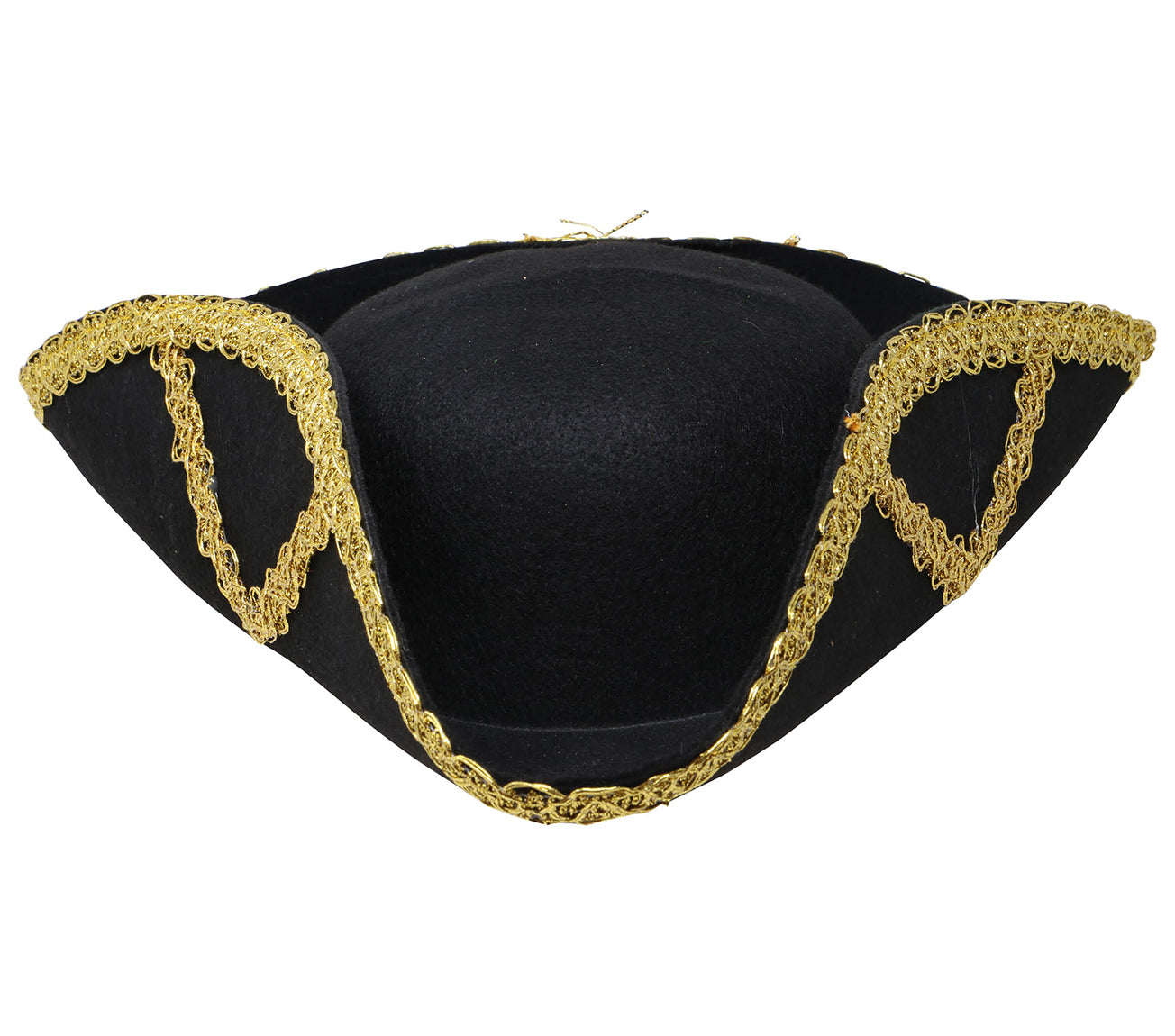 GP13384 – Piratenhut Dreispitz Eleganter Admira – Farbe: Schwarz