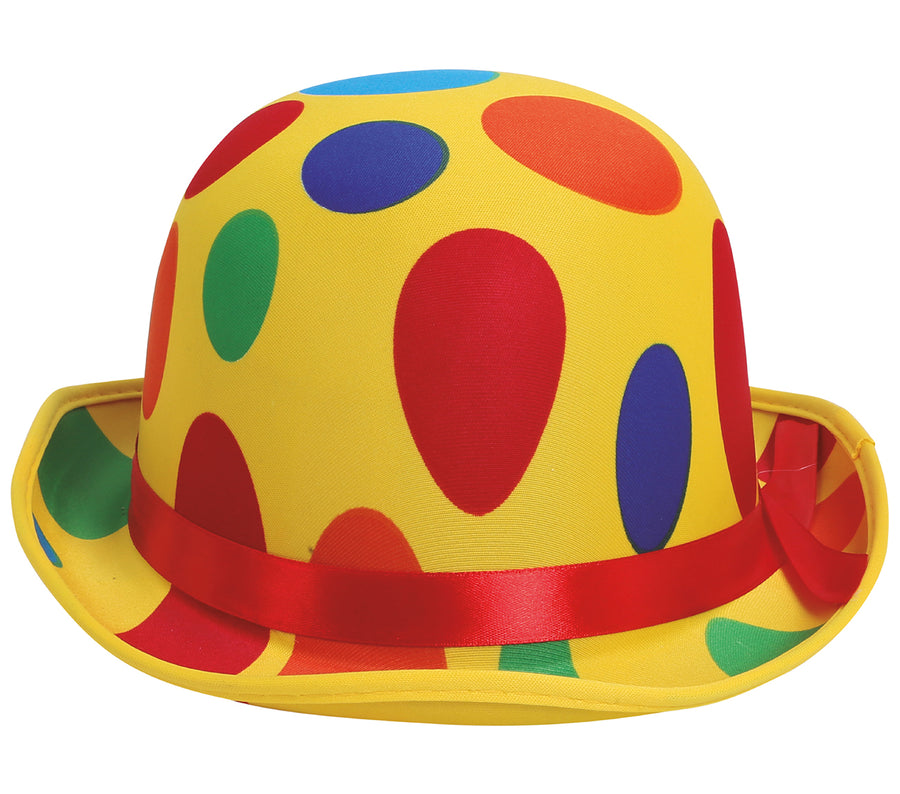 GP13392 – Clown Karneval Partyhut Farbspektakel – Farbe: Mehrfarbig, Ansicht 2