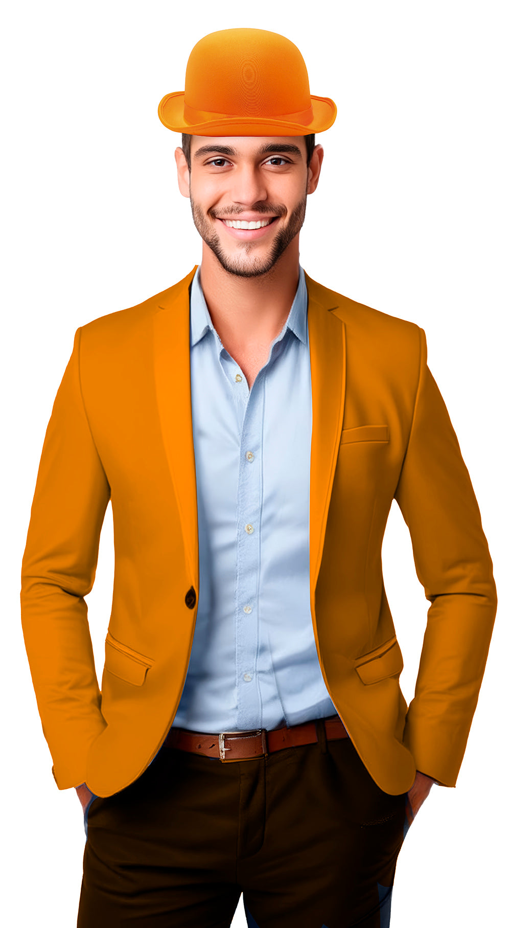 GP13395 – Clown Melone Hut Blauton Eleganz – Farbe: Orange