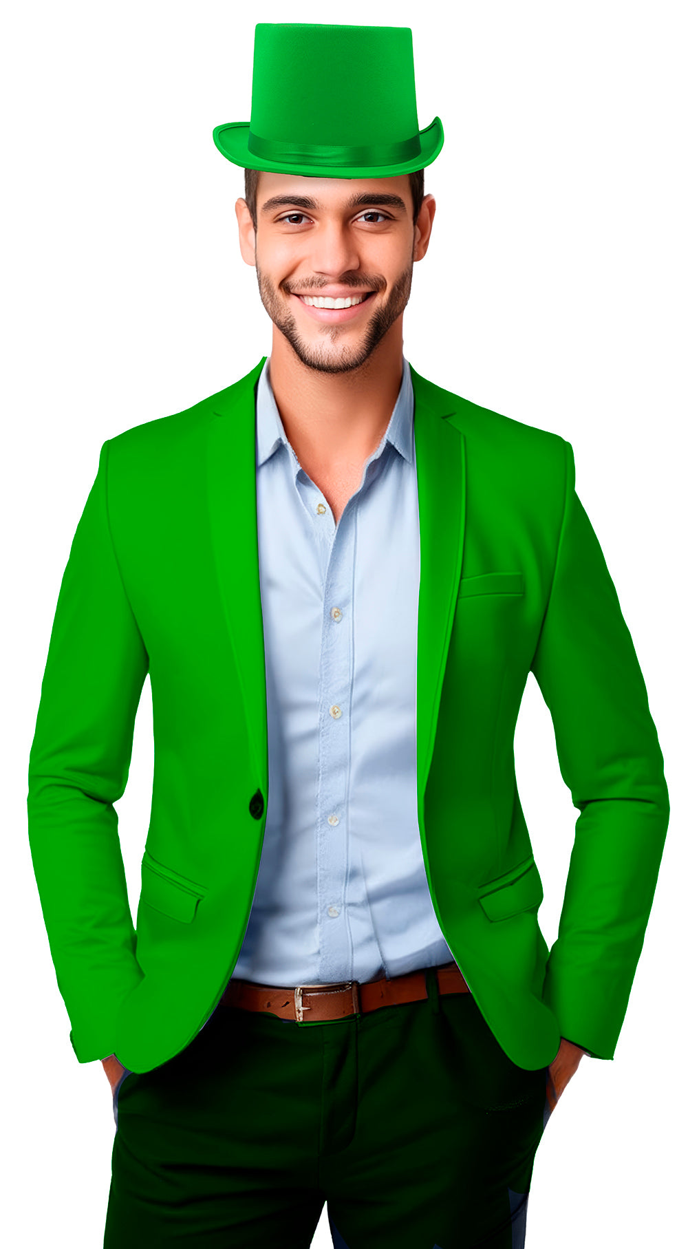 GP13402 – StPatricks Festlicher Hut Eleganter Style – Farbe: Grün