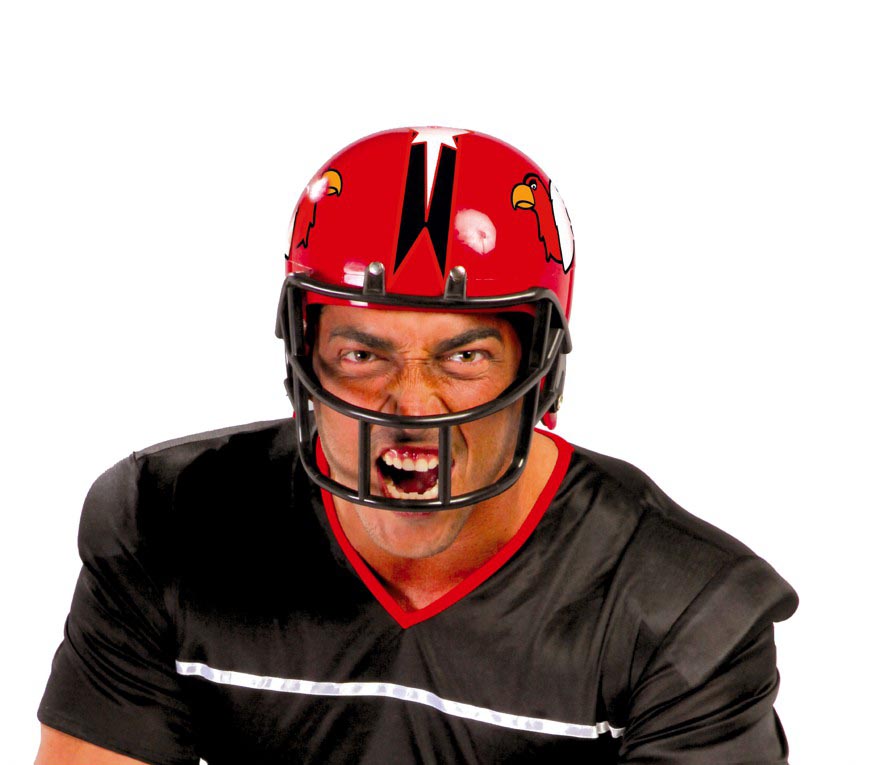 GP13403 – Sporthelm Stark Schwarz Sicher – Farbe: Rot