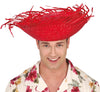 GP13413 – Hawai Sommerhut Exotisch Tropisch Rot – Farbe: Rot