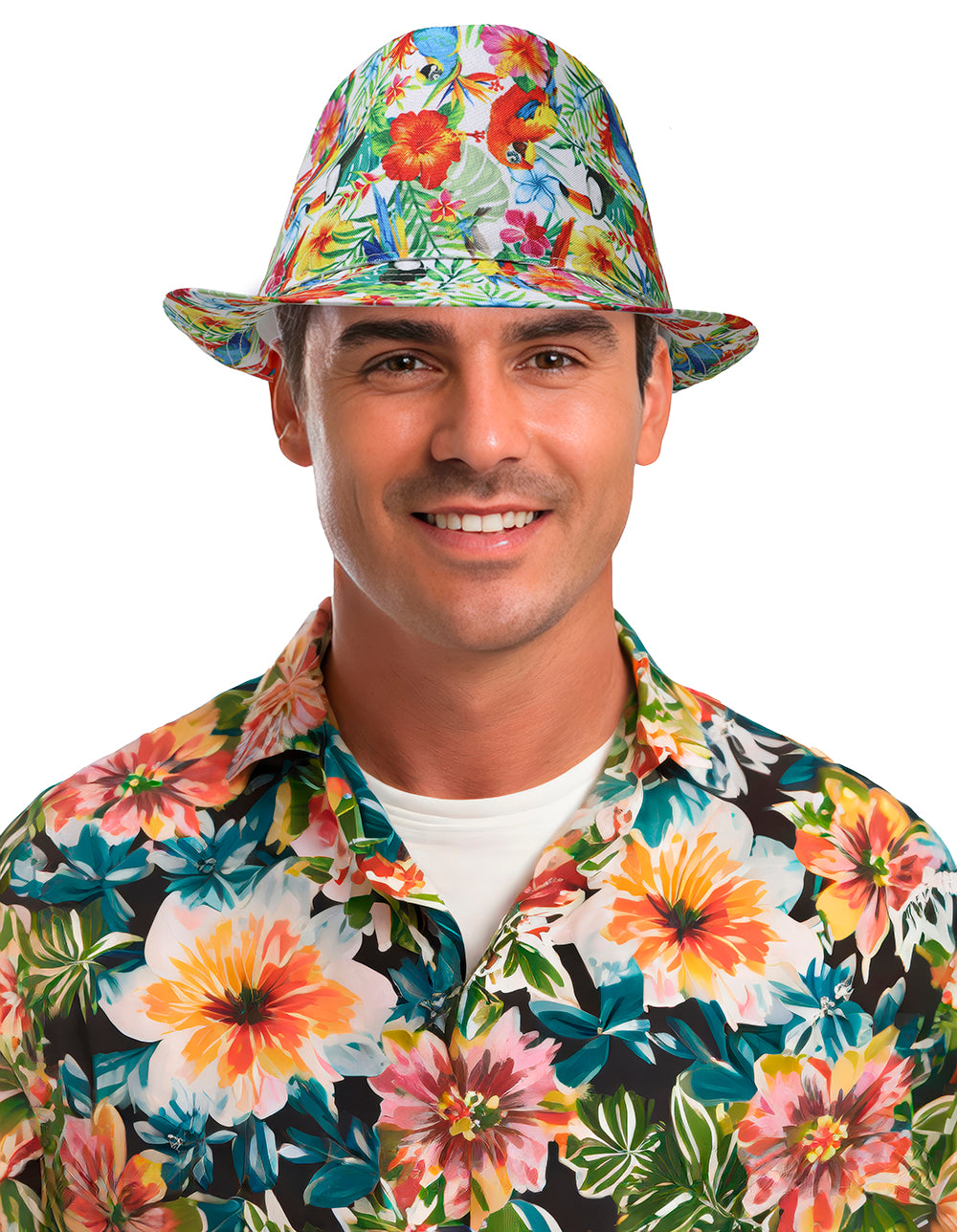 GP13441 – Hawai Hut Tropischer Karneval – Farbe: Mehrfarbig