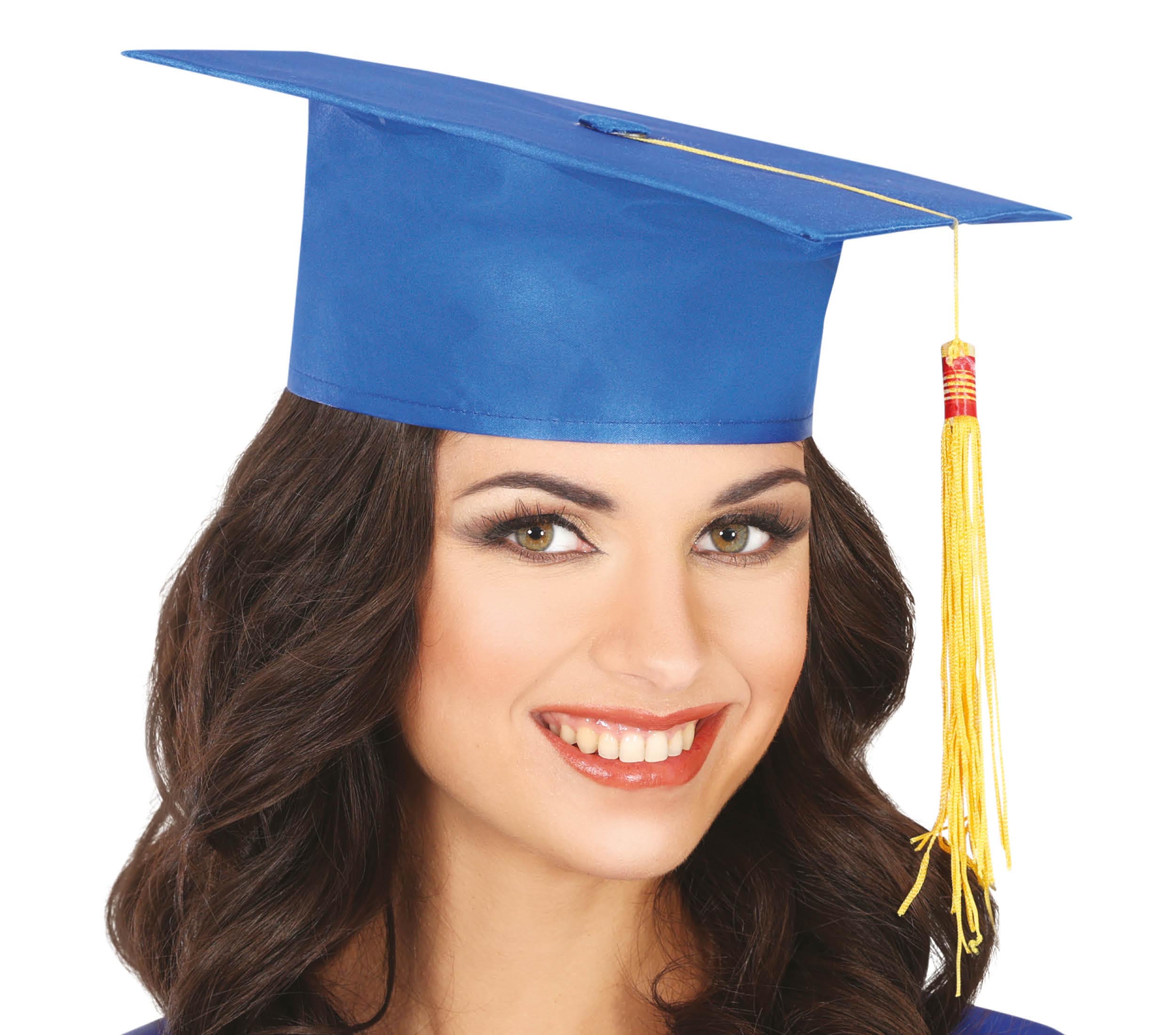 GP13455 – Absolventen Hut Blau Klassisch – Farbe: Blau
