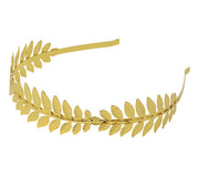 Lorbeerkranz Haarreif für Damen gold Römerin, Bild 3