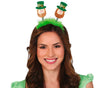 GP13477 – St Patricks Feier Kopfschmuck Feierlich – Farbe: Grün
