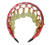 GP13479 – Wüstenprinz Haarreif Goldene Münzen – Farbe: Rot