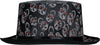 GP13480 – Halloween Schädelhut Eleganter Hut – Farbe: Schwarz