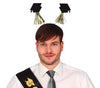 GP13484 – Graduation Kopfschmuck Abschluss Feier – Farbe: Schwarz