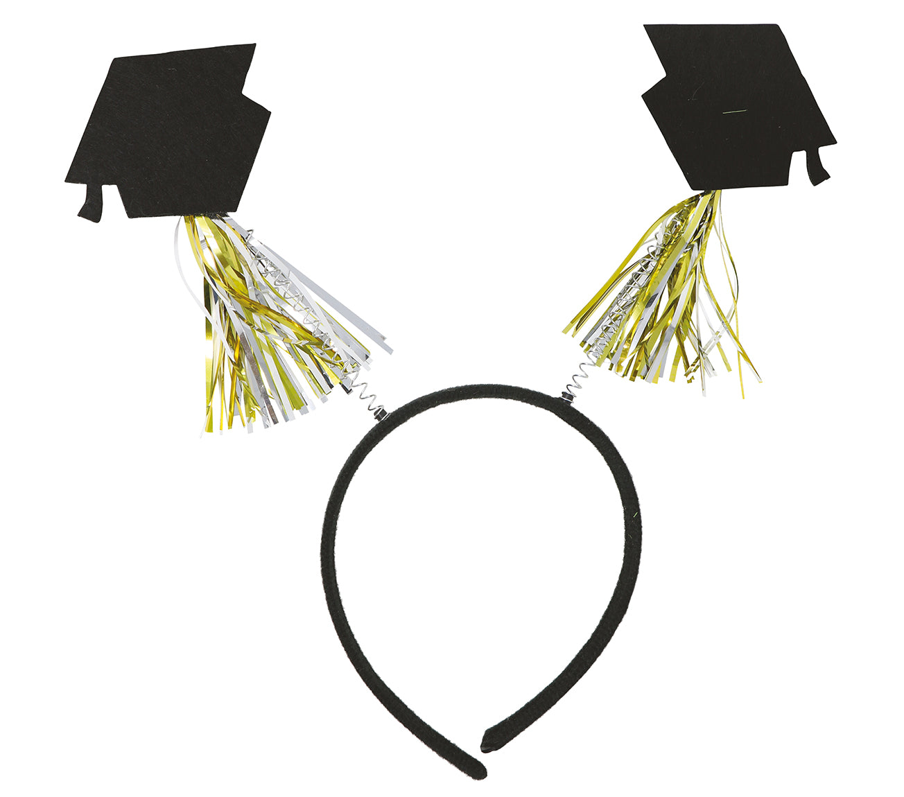 GP13484 – Graduation Kopfschmuck Abschluss Feier – Farbe: Schwarz