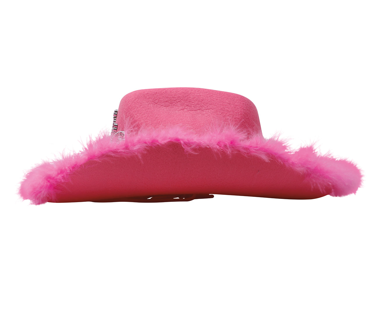 GP13493 – Cowboyhut Mit Funkelnder Krone – Farbe: Pink