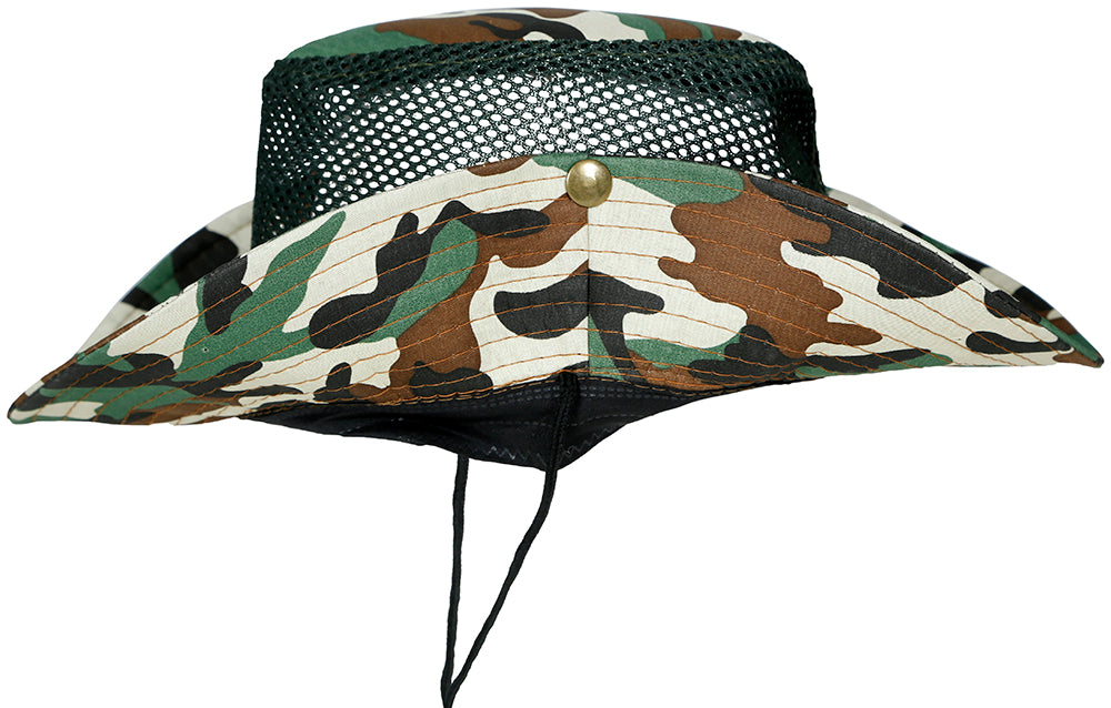 GP13495 – Militär Look Tropenhut Jäger – Farbe: Grün