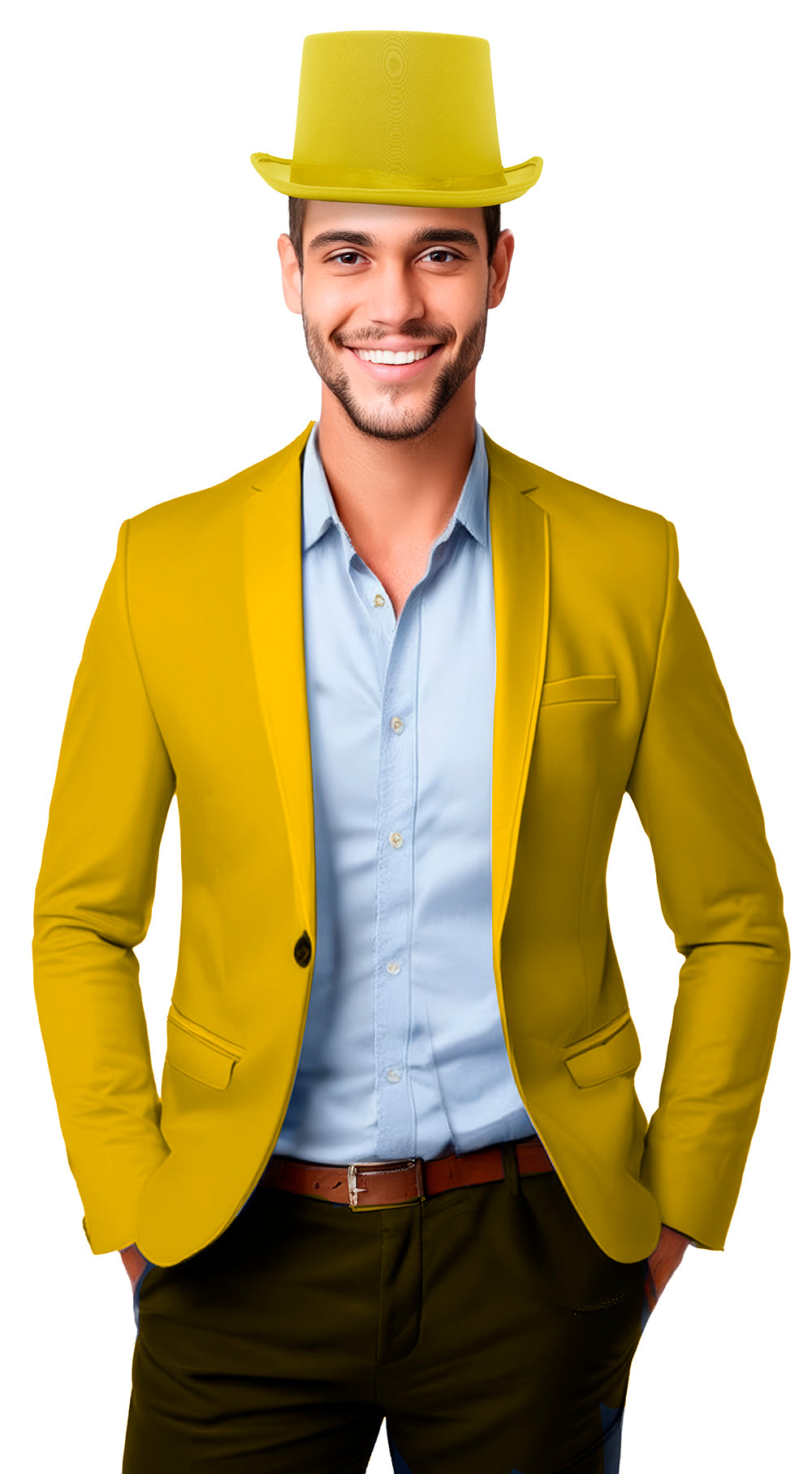 GP13402 – StPatricks Festlicher Hut Eleganter Style – Farbe: Gelb