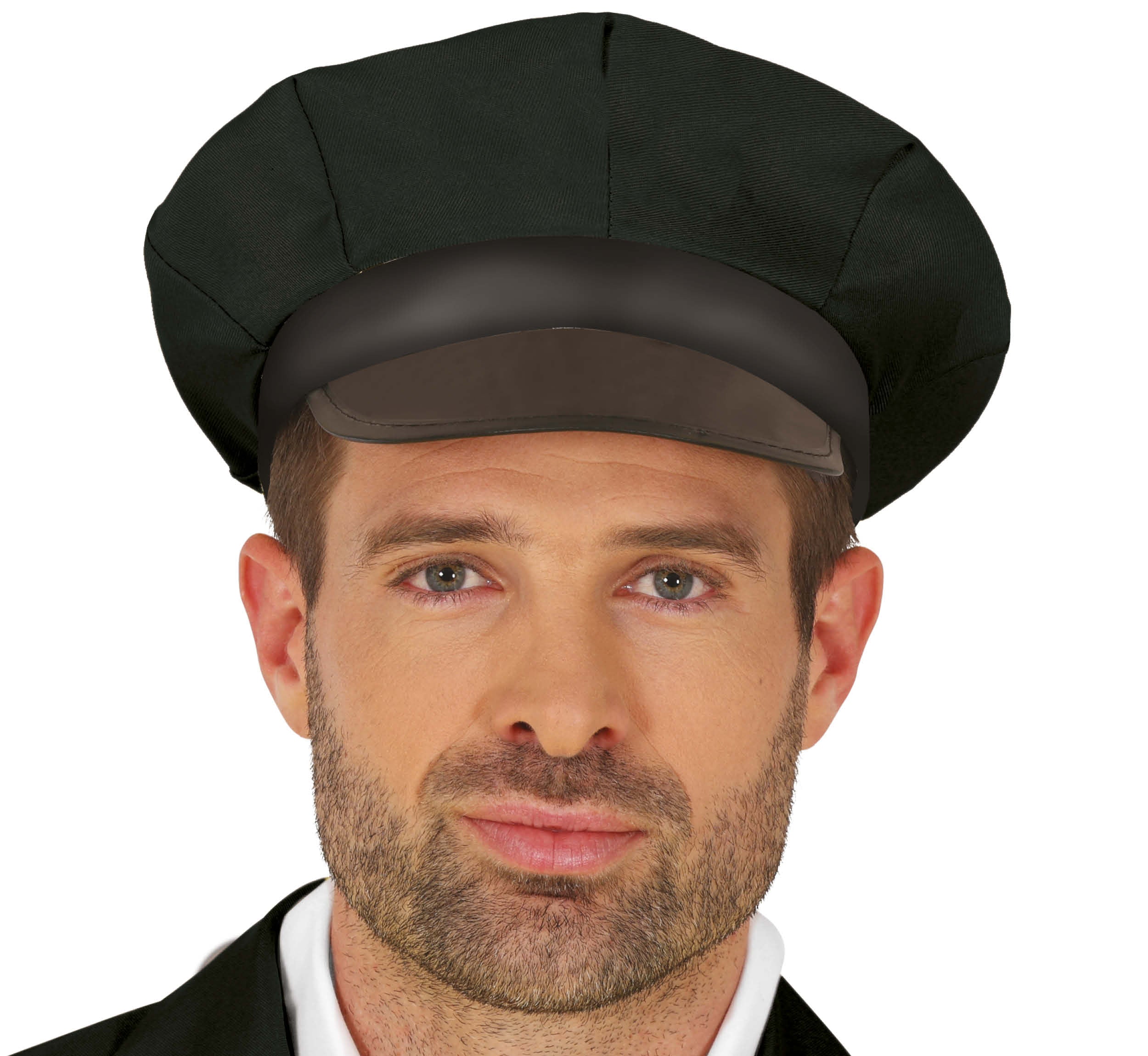 GP13500 – Koch Chauffeur Mütze Karneval Accessoire – Farbe: Schwarz