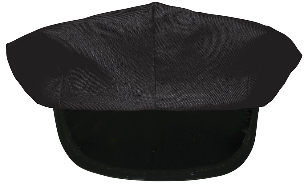 GP13500 – Koch Chauffeur Mütze Karneval Accessoire – Farbe: Schwarz