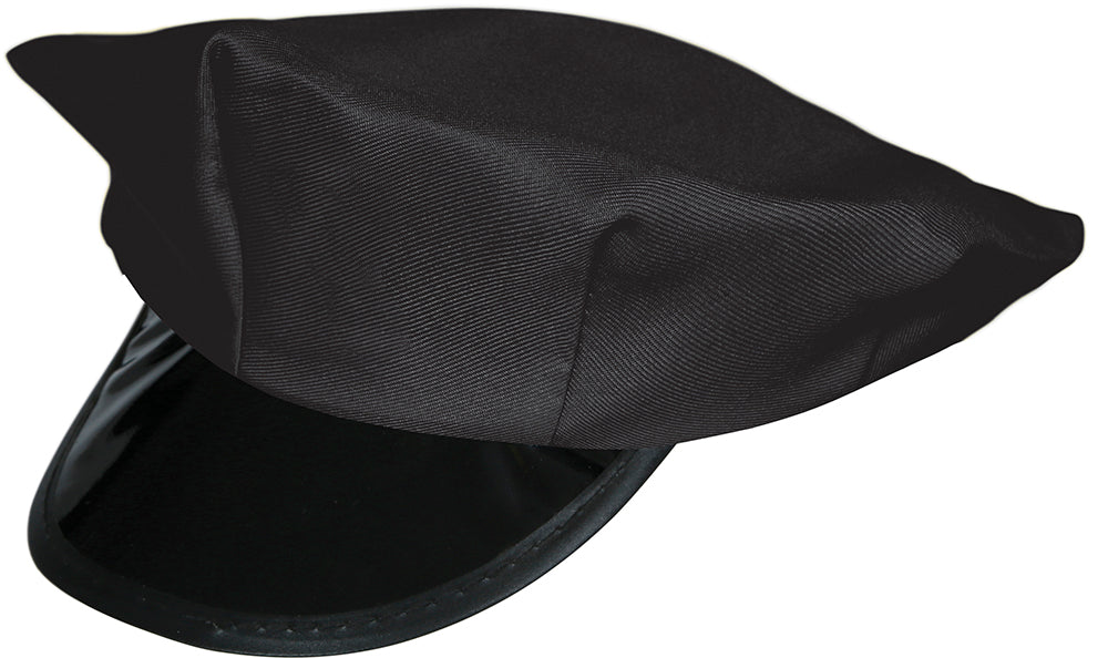 GP13500 – Koch Chauffeur Mütze Karneval Accessoire – Farbe: Schwarz
