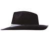 GP13506 – 20s Gangsterhut Schwarzer Vintage Hut – Farbe: Schwarz